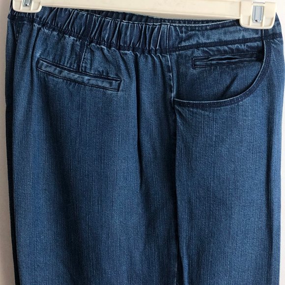 * SOLD * J. Jill - denim crop pants...Size: 18 - Picture 5 of 10